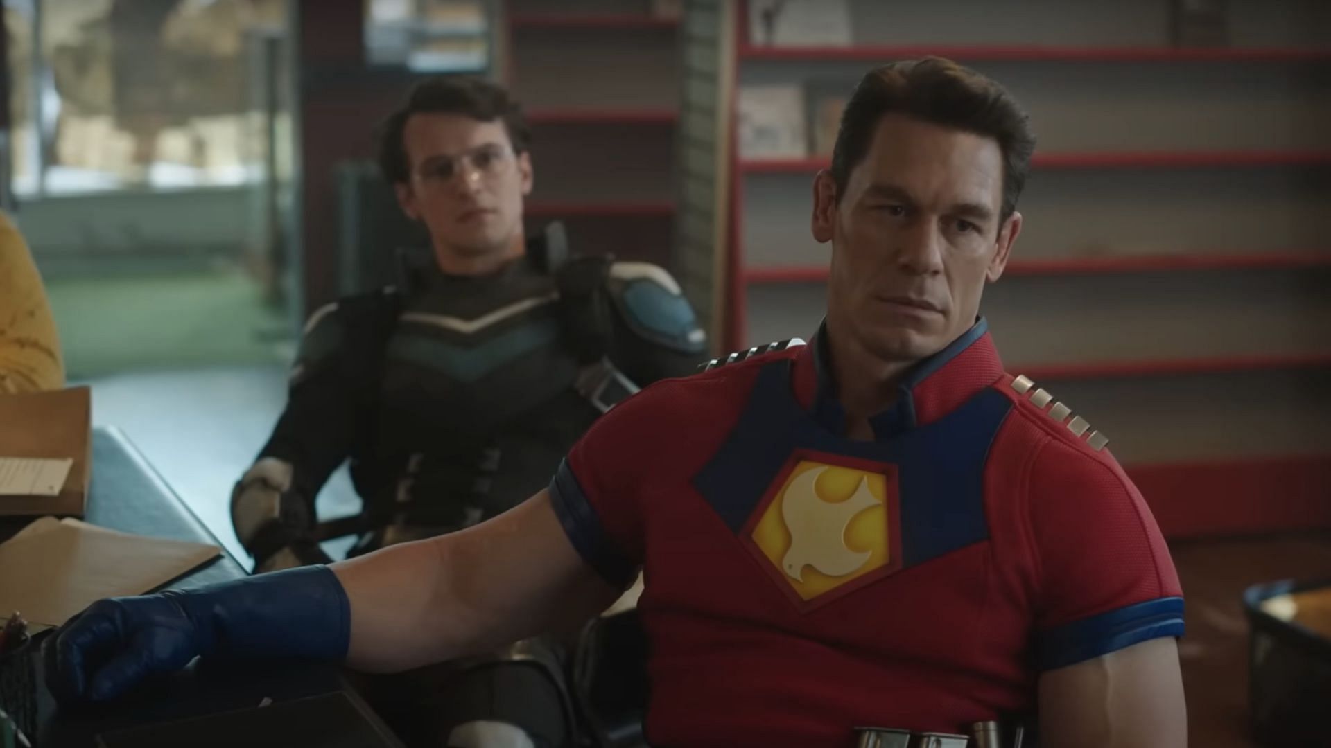 A still from Peacemaker season 1 (Image via YouTube/HBO)